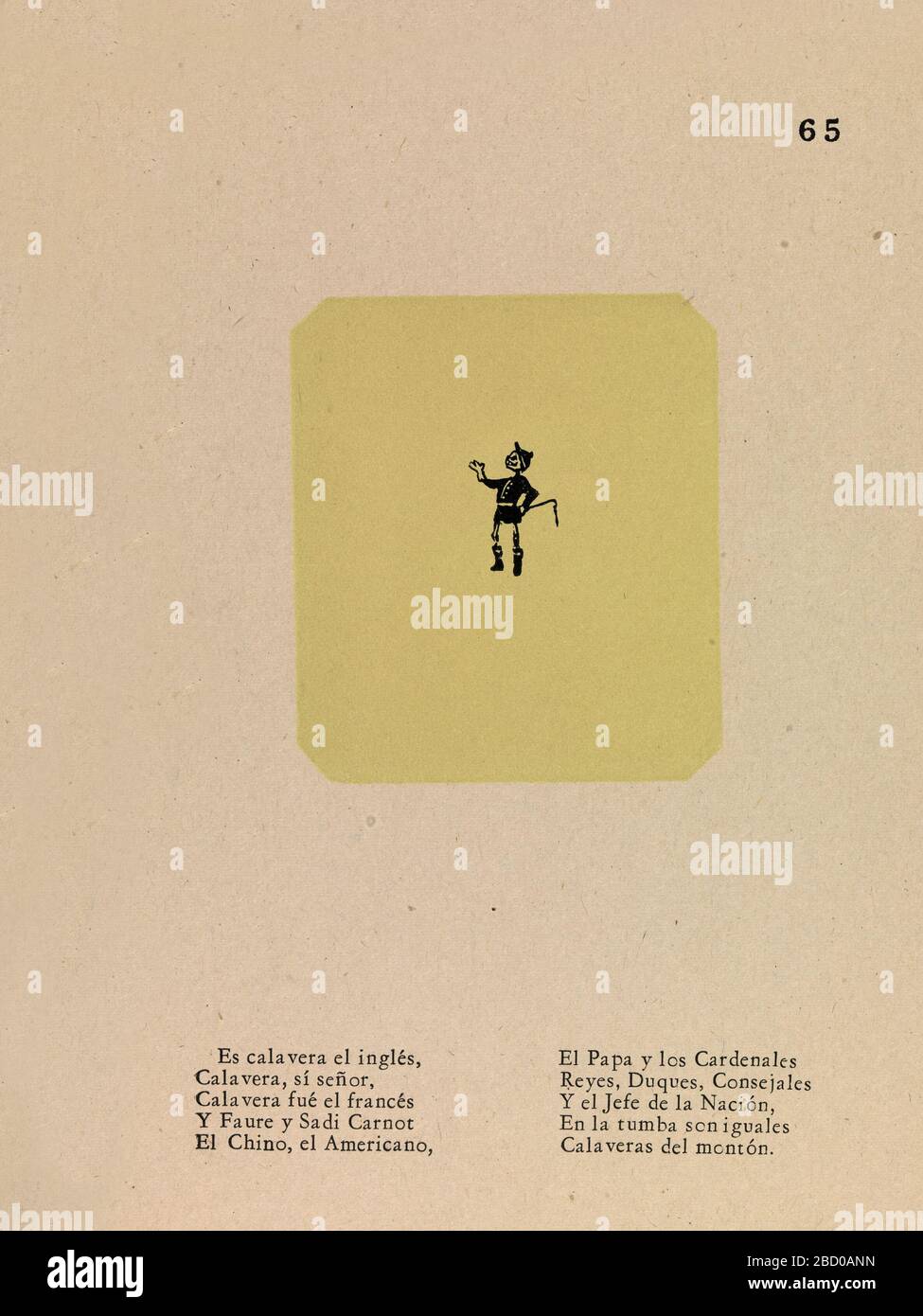 Calaveras. Foto Stock