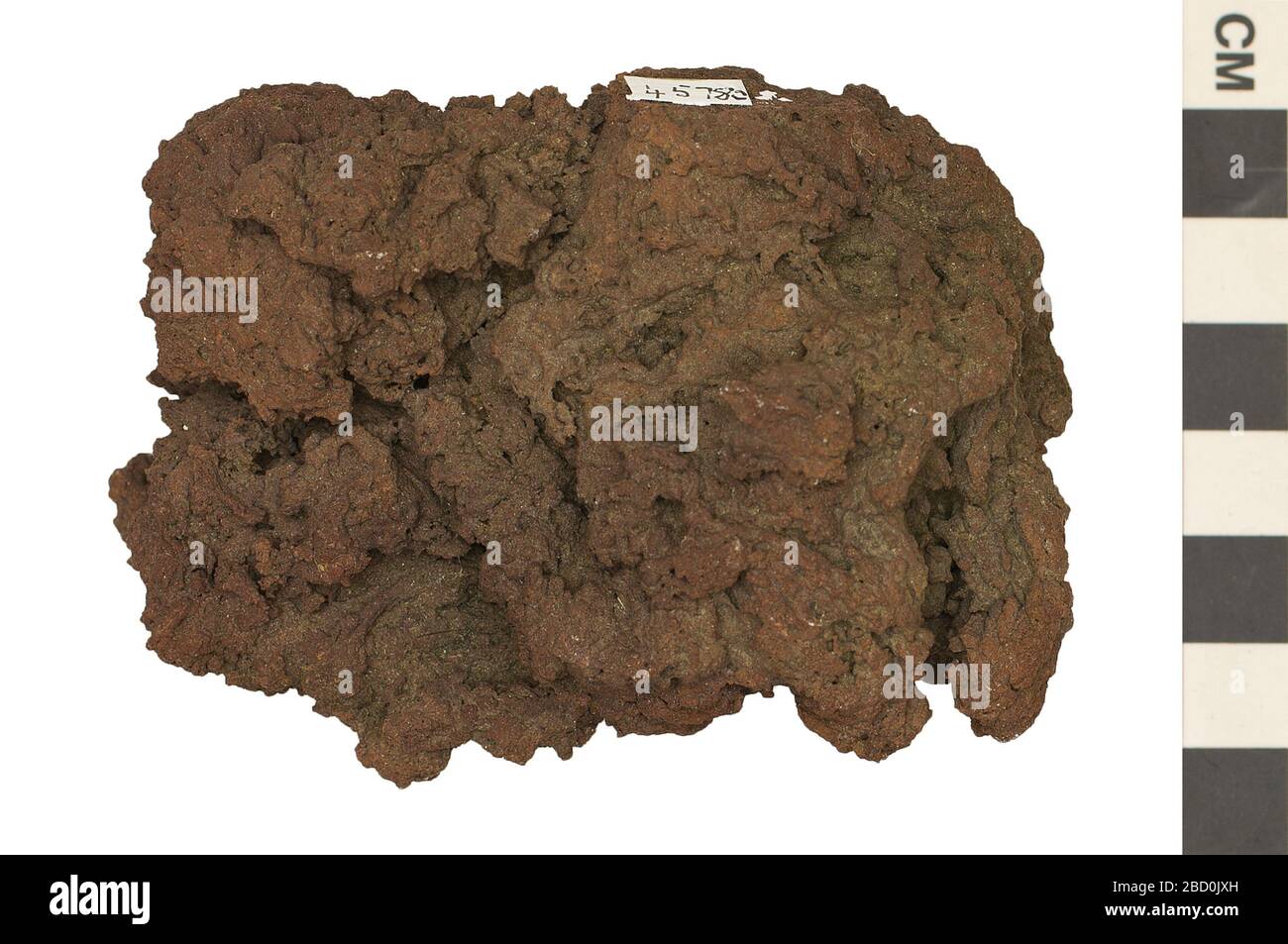 Roccia ignea AA Lava. EO 045780 Igneous Rock Aa lava 001.jpg Foto Stock