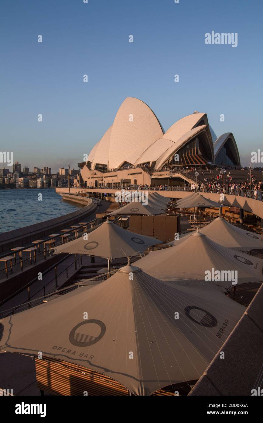 La Opera House di Sydney Foto Stock