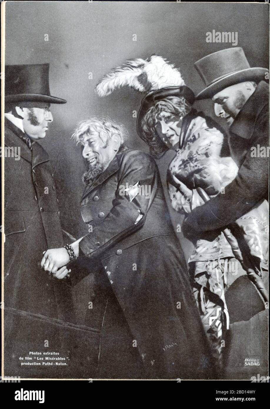 QUATRIEME DE COUVERTURE.VICTOR HUGO.LES MISÉRABLES.TOMÉ 5.MARIUS(II). Foto Stock