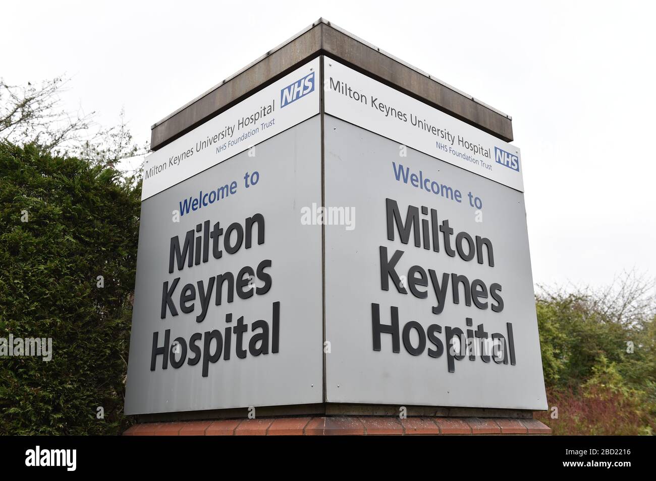 Milton Keynes University Hospital Foto Stock