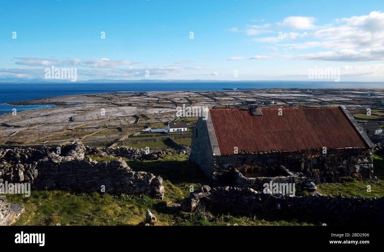 Aran Islands, County Galway, Irlanda Foto Stock