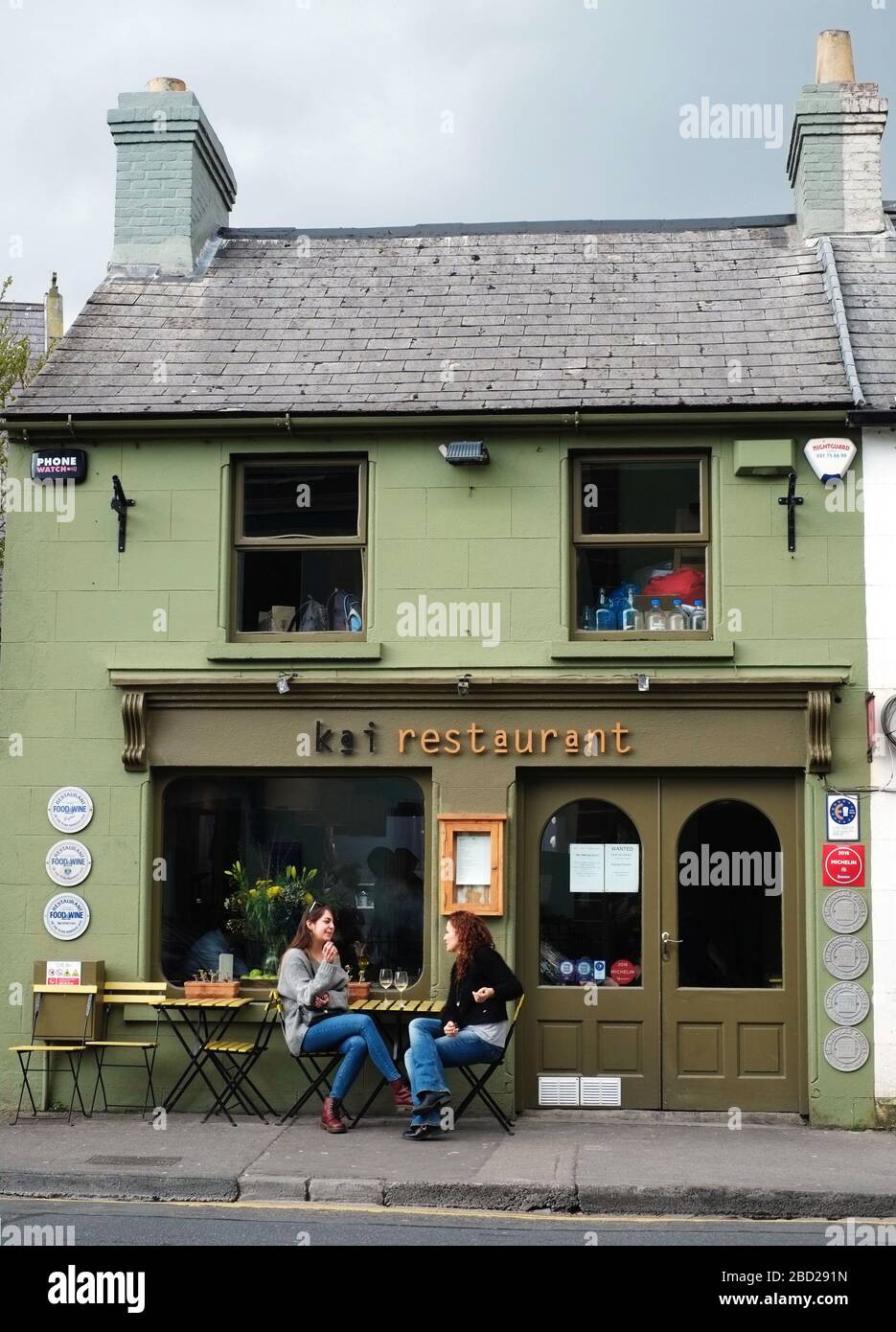 Ristorante Kai, Galway City, County Galway, Irlanda Foto Stock
