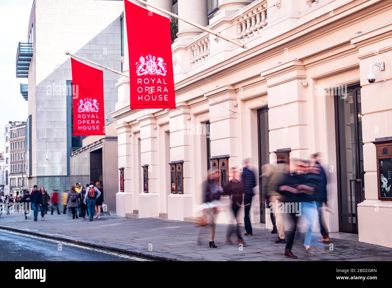 The Royal Opera House, Covent Garden, Londra Regno Unito Foto Stock