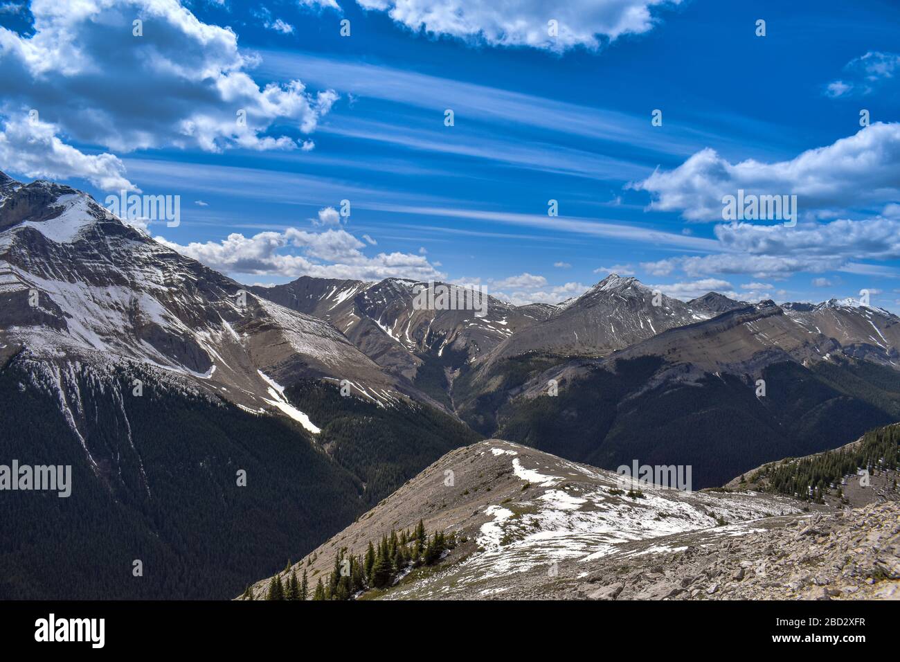 Sulphur Skyline Trail - Alberta, Canada Foto Stock