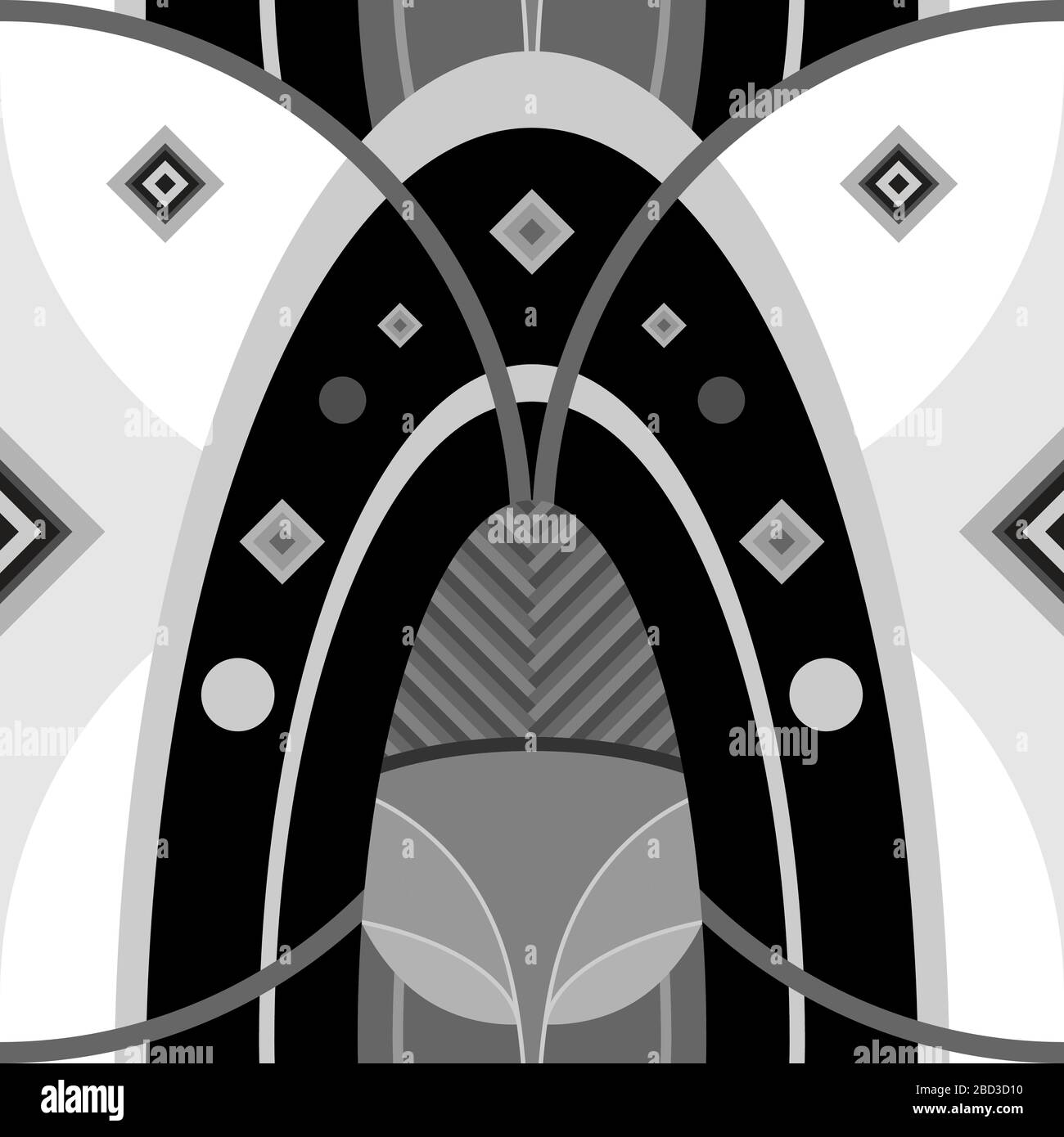 Non scoperte in Africa. Modello etnico africano stilizzata maschere tribali ispirato aboriginal arti. Modello senza giunture, ornamenti geometrici, rituale dei motivi. Illustrazione Vettoriale