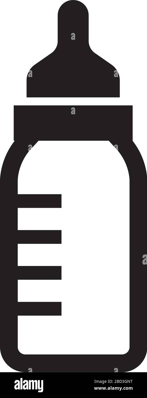 icona del biberon del latte ( bambino/neonato) Illustrazione Vettoriale