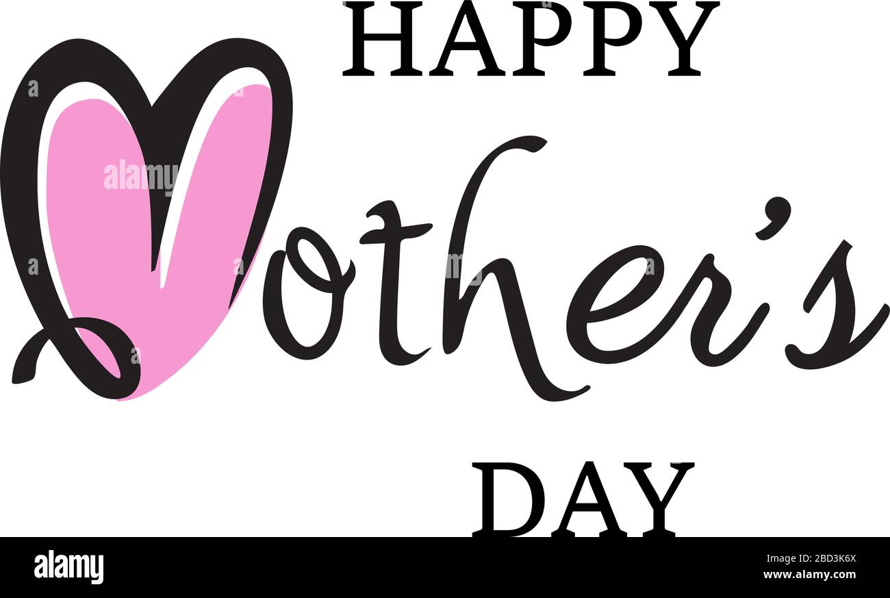 illustrazione vettoriale dello sfondo del giorno della madre. carta del giorno della madre. idea regalo. Illustrazione Vettoriale