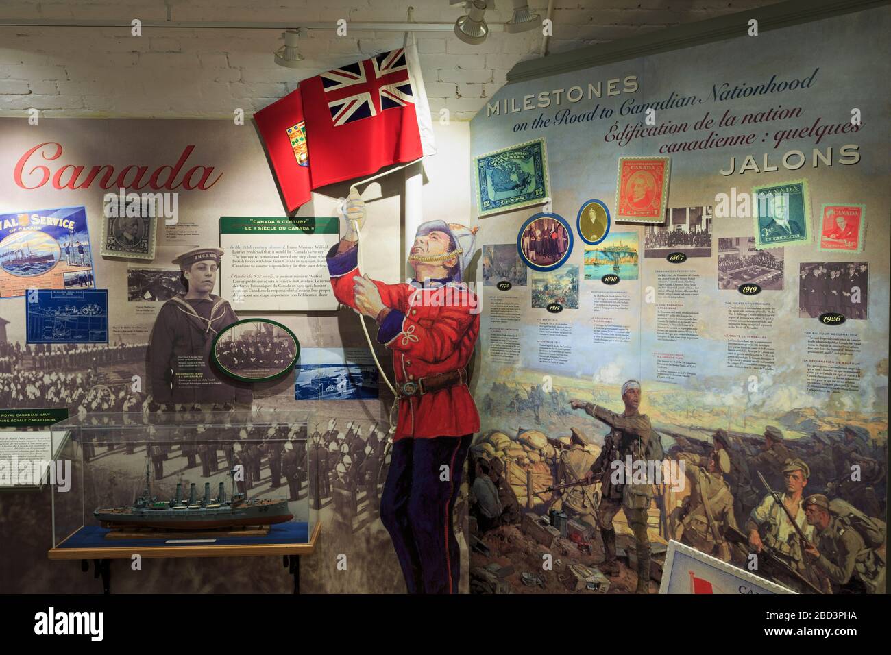 Halifax Citadel National Historic Site, Halifax, Nova Scotia, Canada Foto Stock