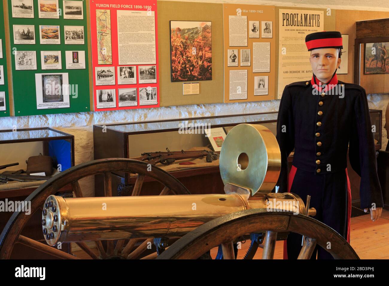 Il Museo dell'esercito, Halifax Citadel National Historic Site, Halifax, Nova Scotia, Canada Foto Stock