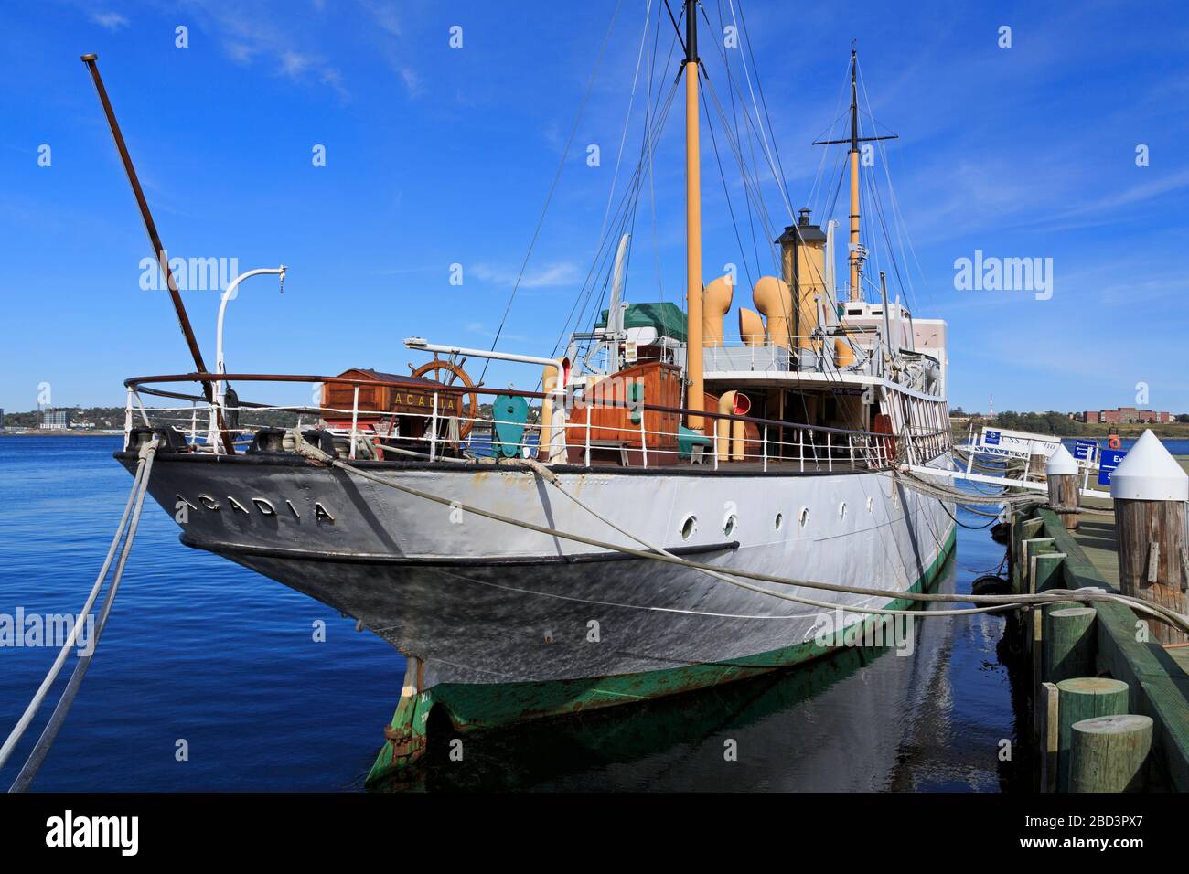 Acadia, Museo marittimo dell'Atlantico, Halifax, Nuova Scozia, Canada Foto Stock