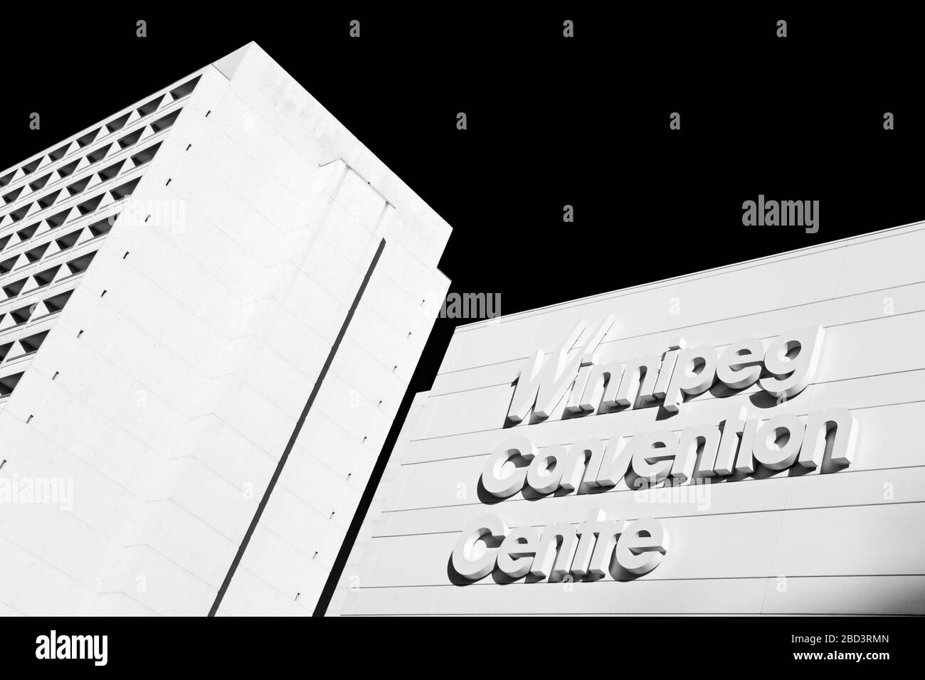 Winnipeg Convention Center, Manitoba, Canada Foto Stock