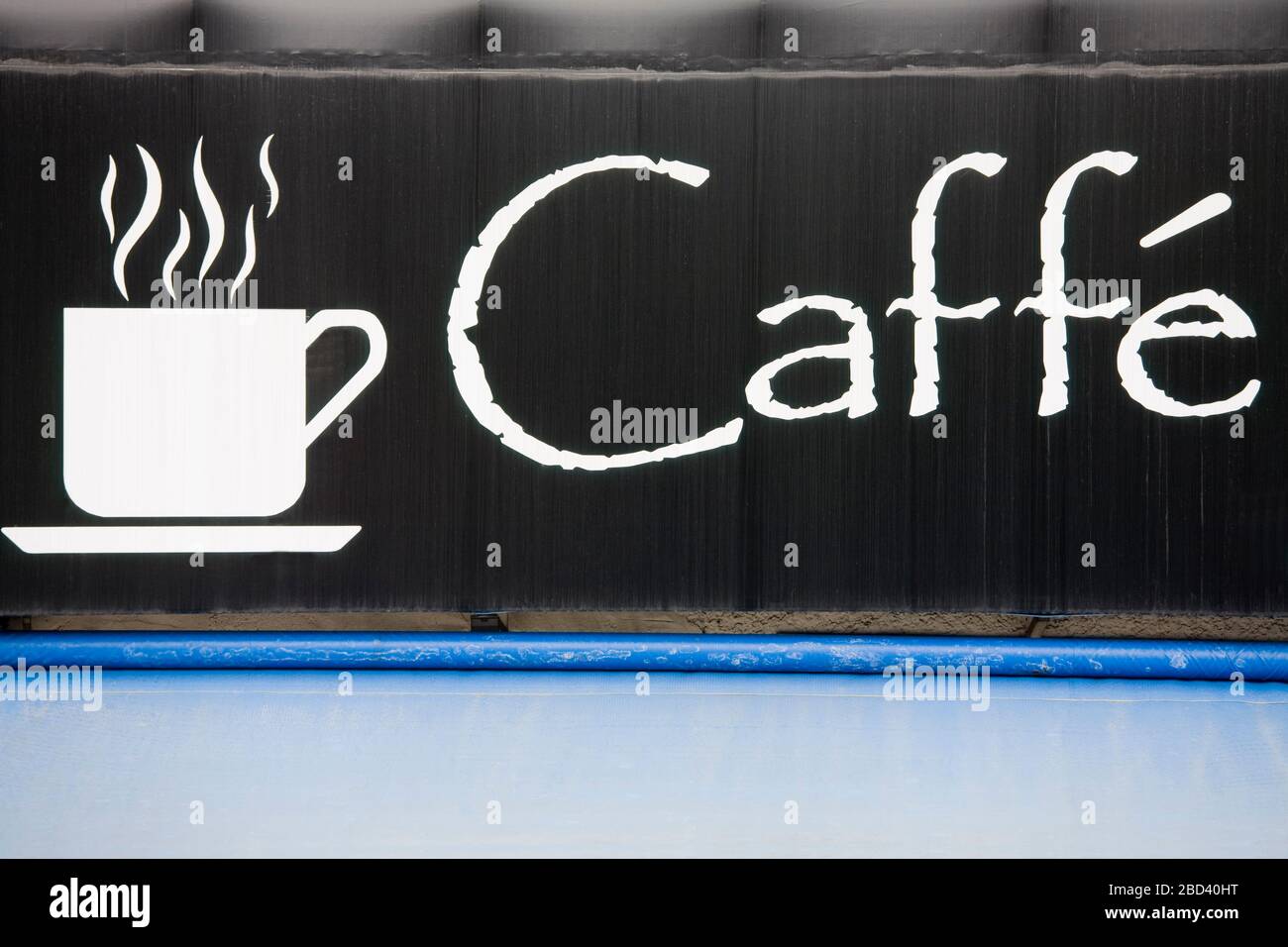 Caffetteria su Commercial Drive, Vancouver, British Columbia, Canada, Nord America Foto Stock