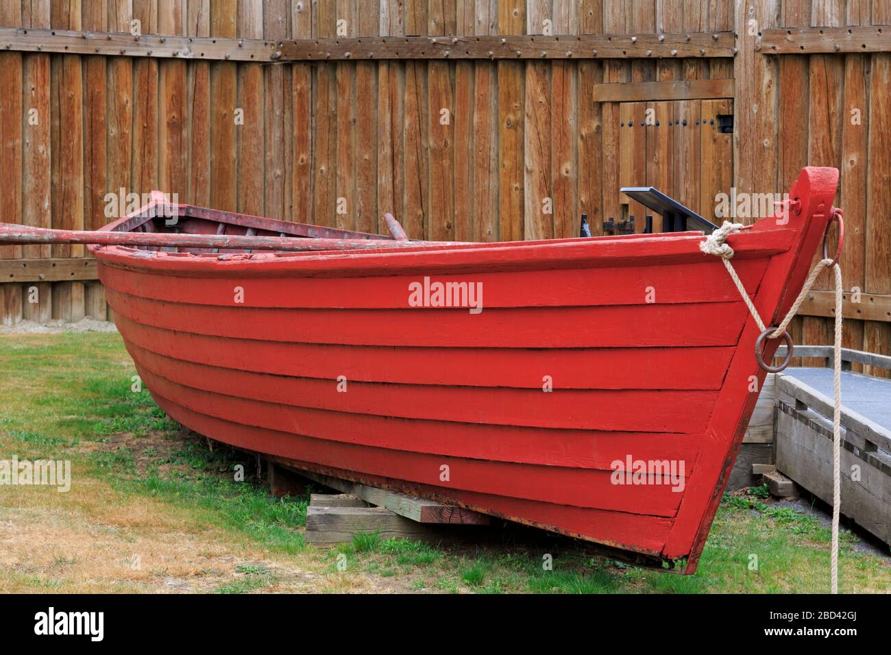 Fort Langley National Historic Site, Fort Langley, regione di Vancouver, British Columbia, Canada Foto Stock