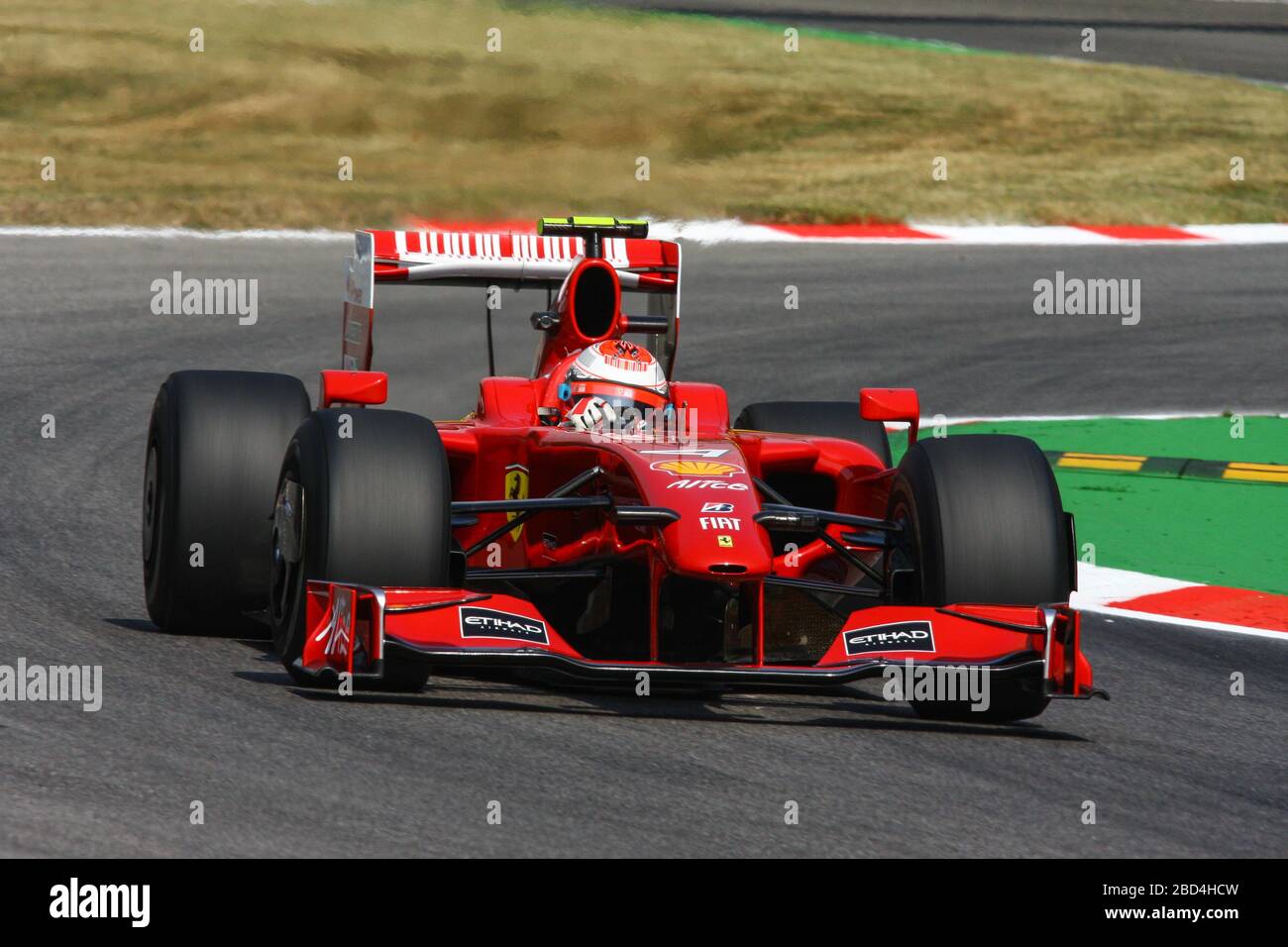 Kimi Raikkonen, Ferrari F60, GP d'Italia 2009, Monza Foto stock - Alamy
