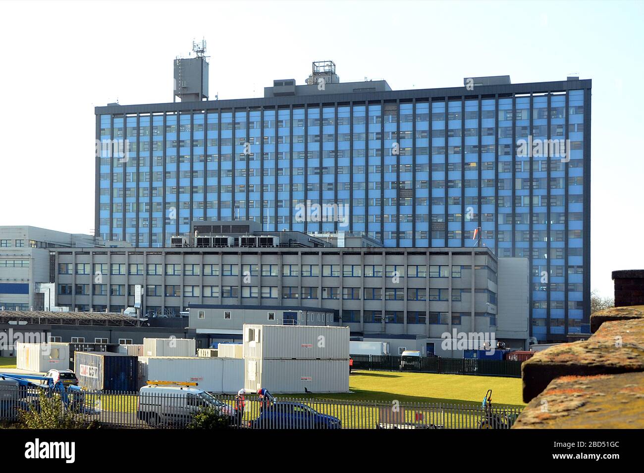 Hull University insegnamento Ospedali NHS fiducia coronavirus pandemia Foto Stock