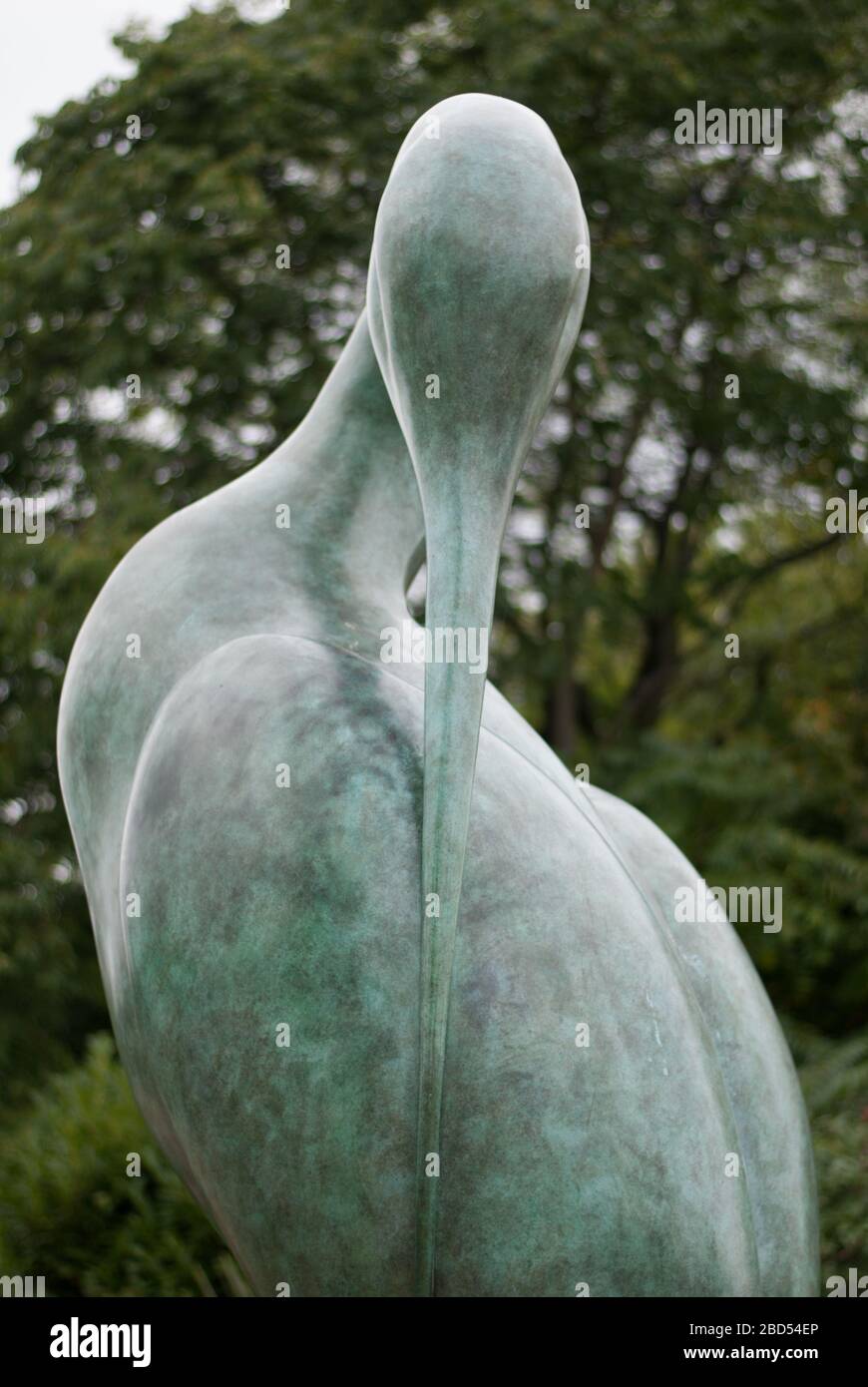 Serenity Bronze Sculpture Kensington Gardens, Londra W2 2UH Foto Stock