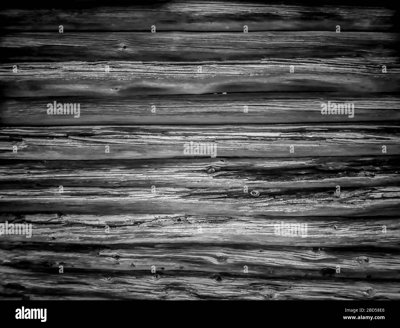 primo piano. sfondo di muro di legno scuro Foto Stock