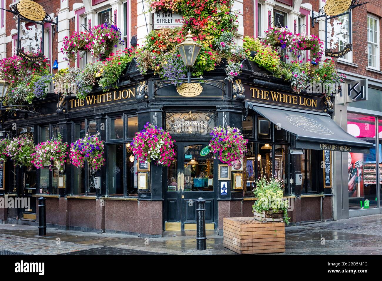 The White Lion Pub a Covent Garden, Londra, Inghilterra, Regno Unito Foto Stock