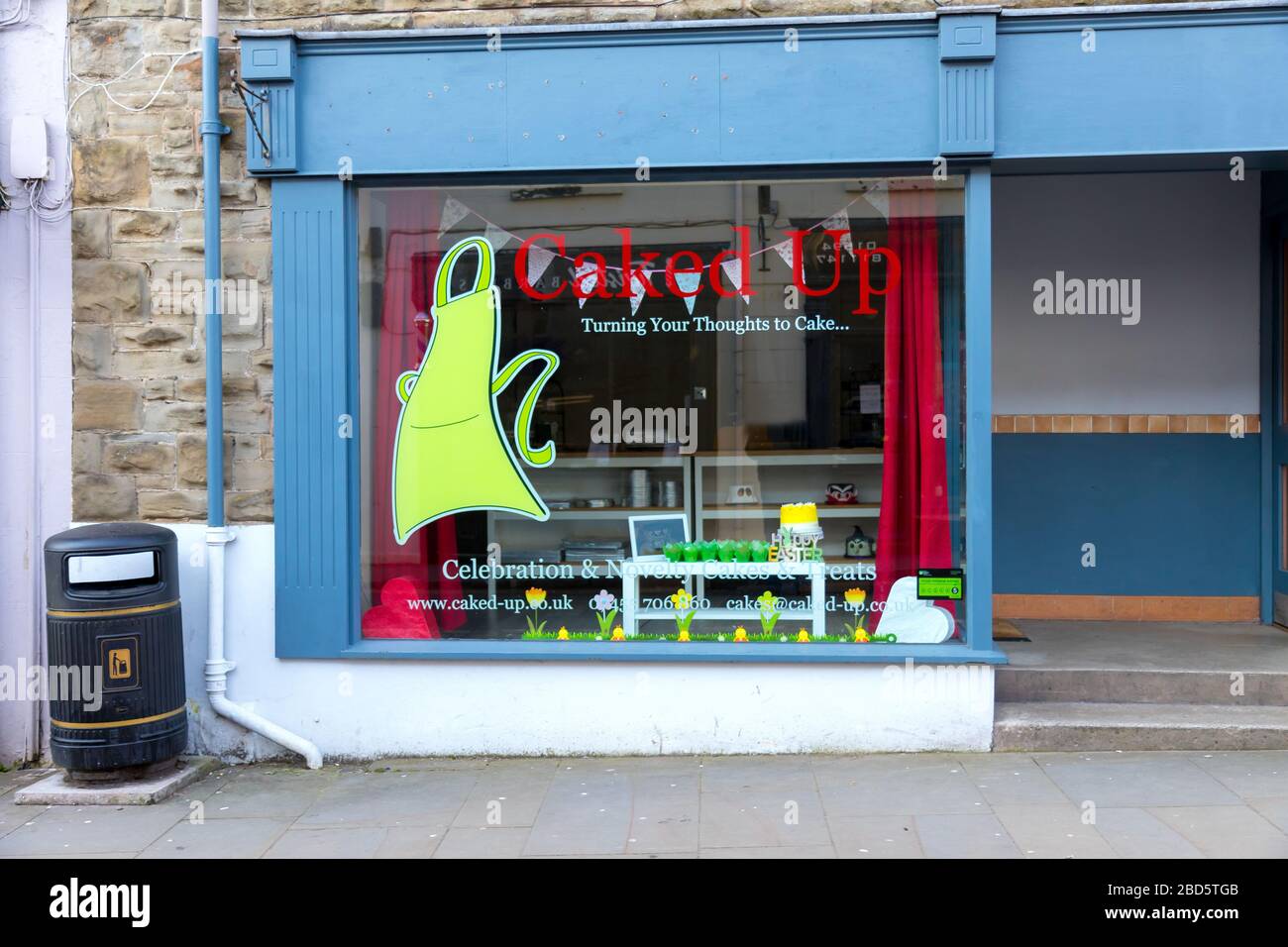 Independent Retail Premises, Coleford, Gloucestershire. Foto Stock