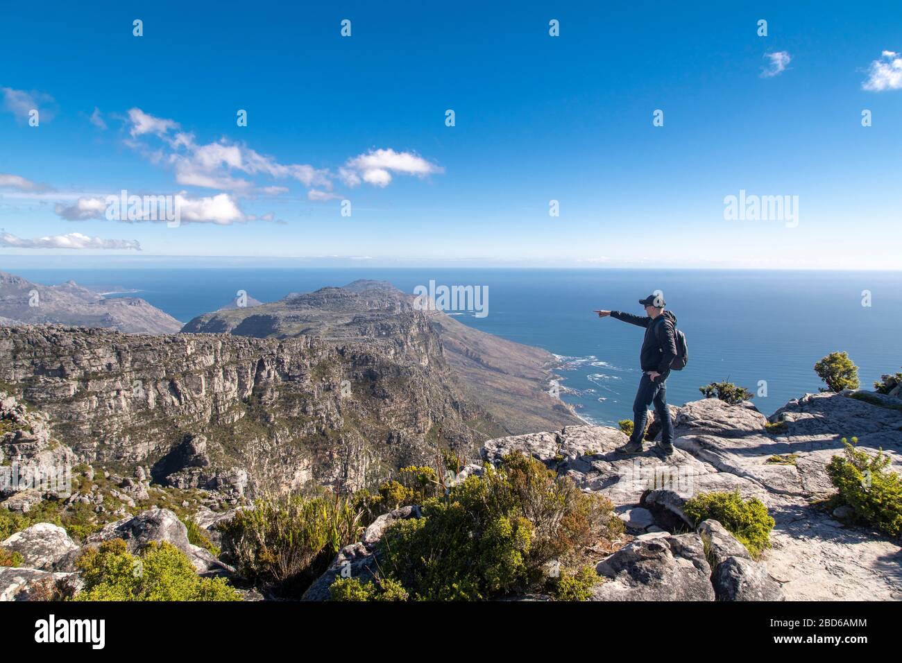 Città del Capo - Sud Africa - Table Mountain National Park Foto Stock