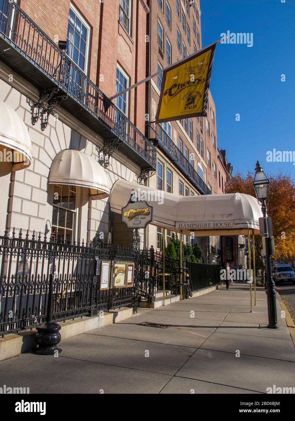 Hampshire House a Boston, Massachusetts USA Foto Stock