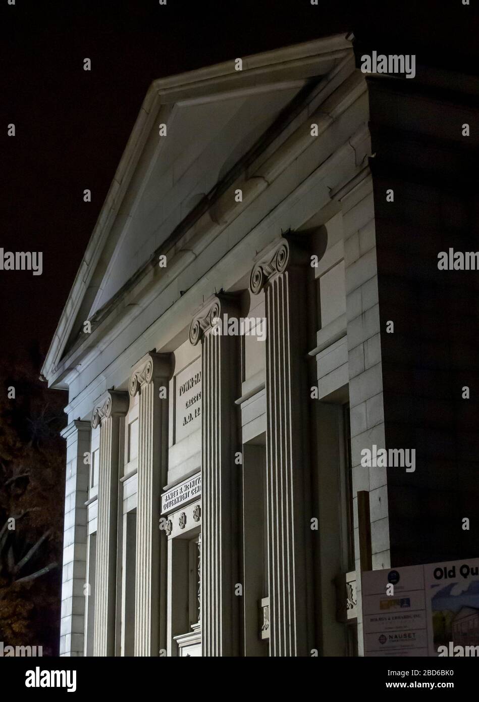 City Hall in Quincy Center Quincy Massachusetts Foto Stock