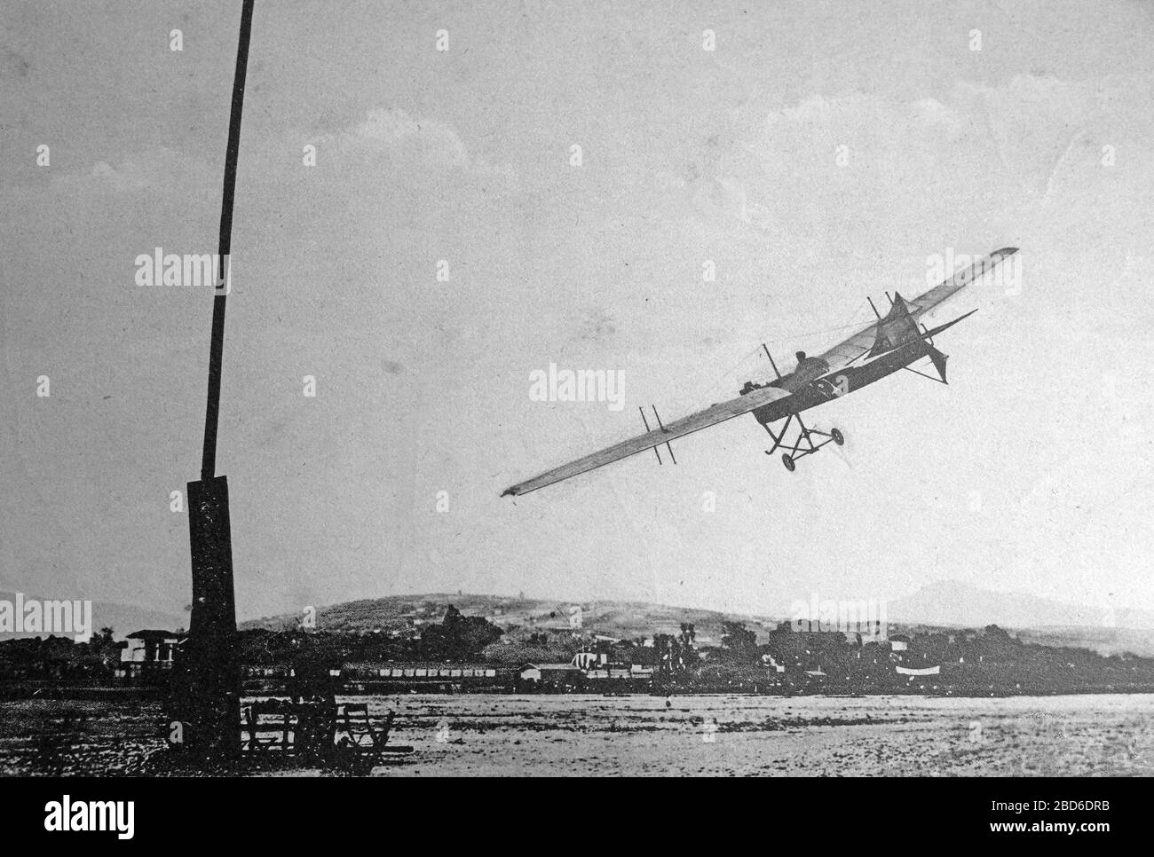 Aereo italiano durante la prima guerra mondiale del 1915-1918 Foto Stock