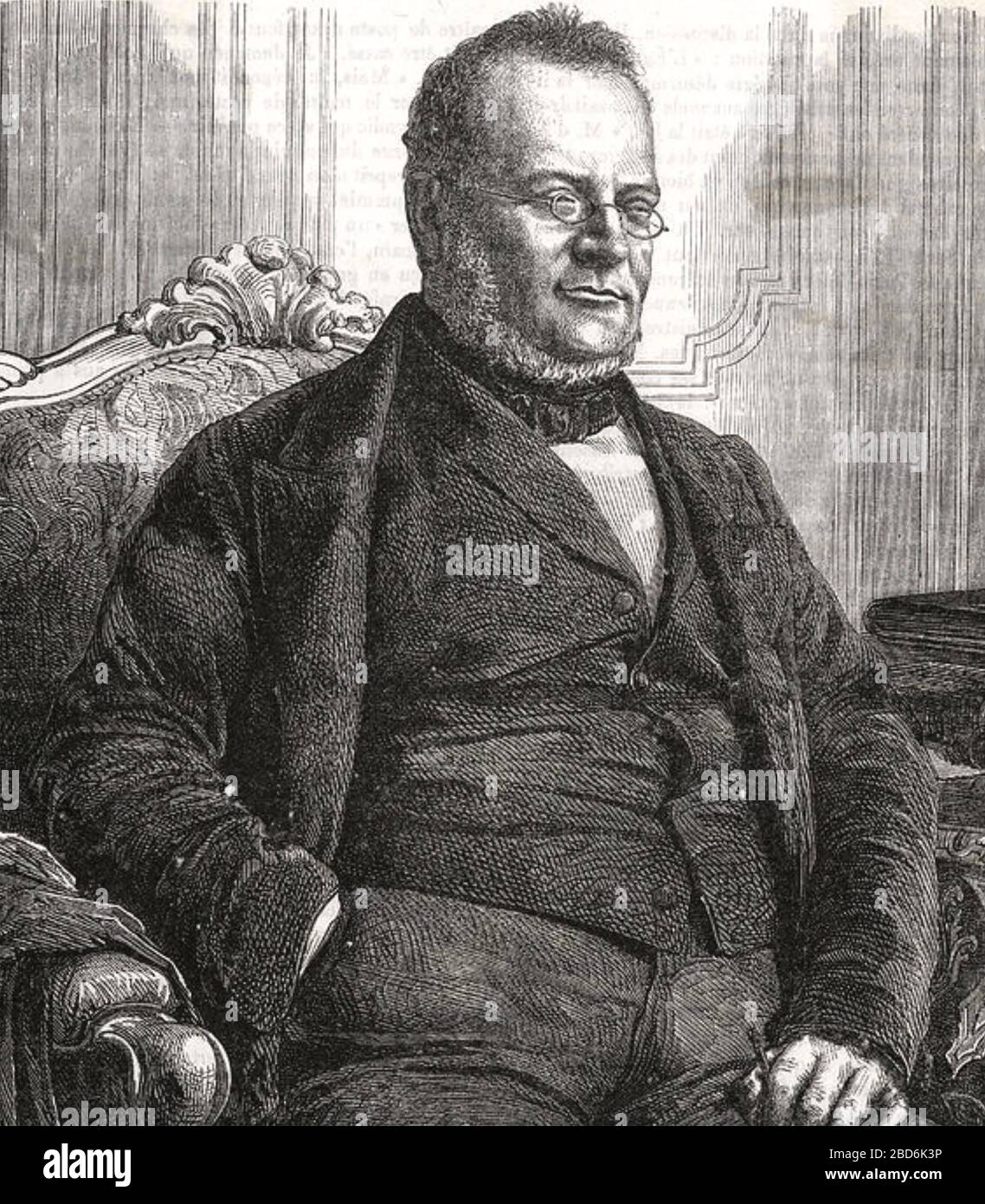 CAMILLO BENSO, Conte di Cavour (1810-1861) statista italiano Foto Stock
