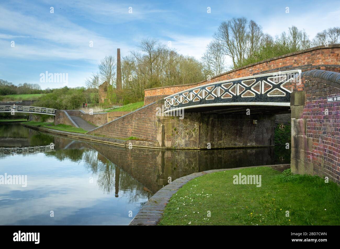 Dudley Canal Junction nel paese nero, Cradley Heath UK Foto Stock