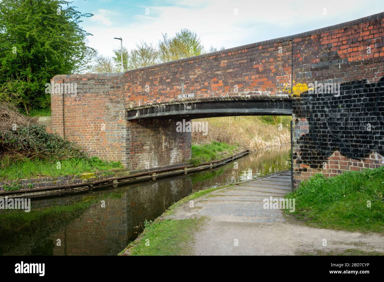 Dudley Canal nel paese nero, Cradley Heath UK Foto Stock