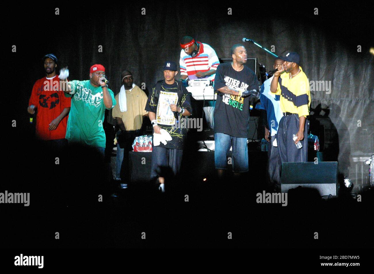 WU Tang Clan si riunì ed esibì alla San Diego Street Scene il 4 agosto 2006. Credito fotografico: Scott Weiner / MediaPunch - non-Exclusive UK Rights Only *gli usi senza liner comporteranno un costo aggiuntivo discrezionale!**** SOLO UK *** Foto Stock
