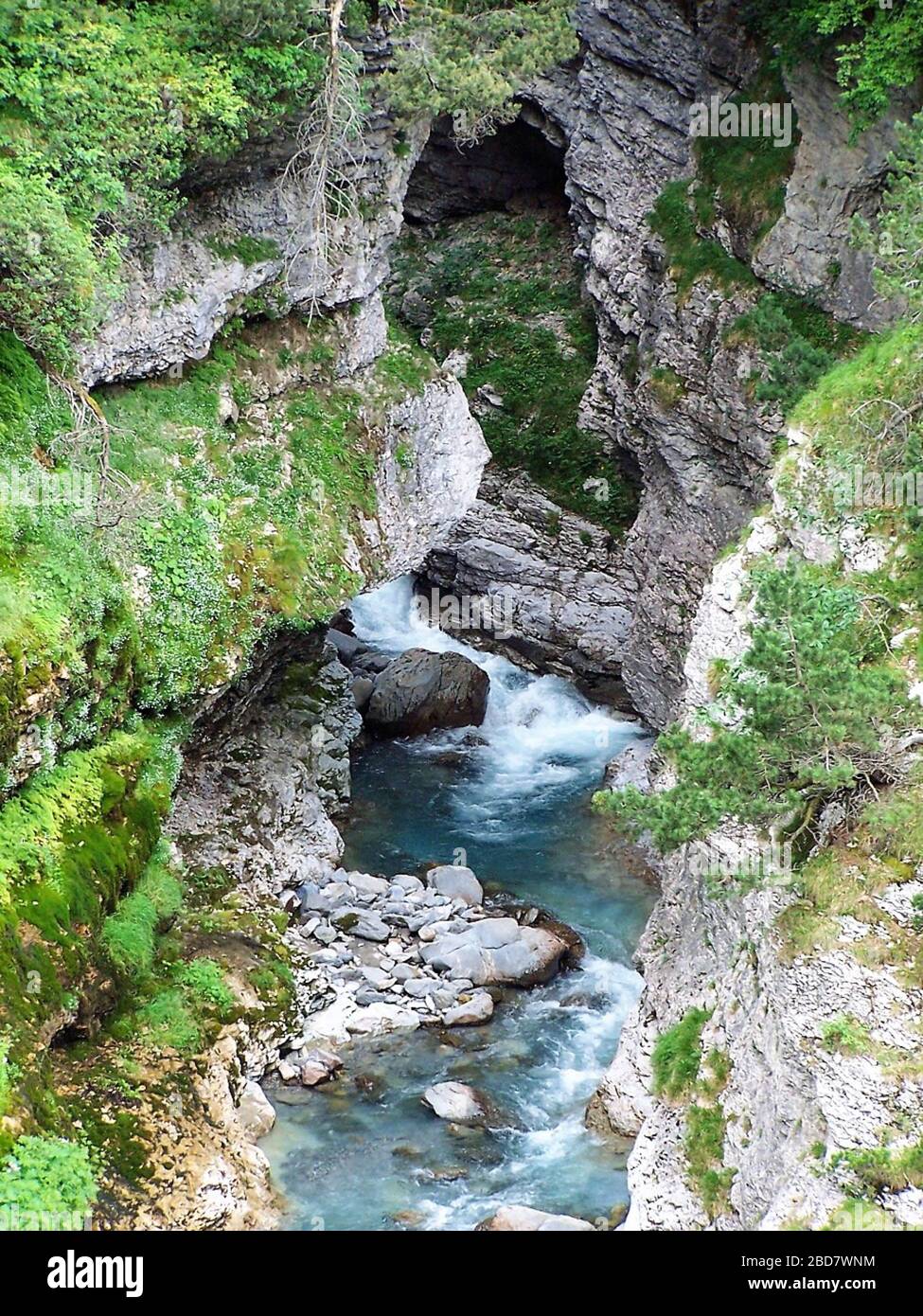Francia Pont d'Espagne e Cirque de Gavarnie Foto Laurent Lairys / DPPI Foto Stock