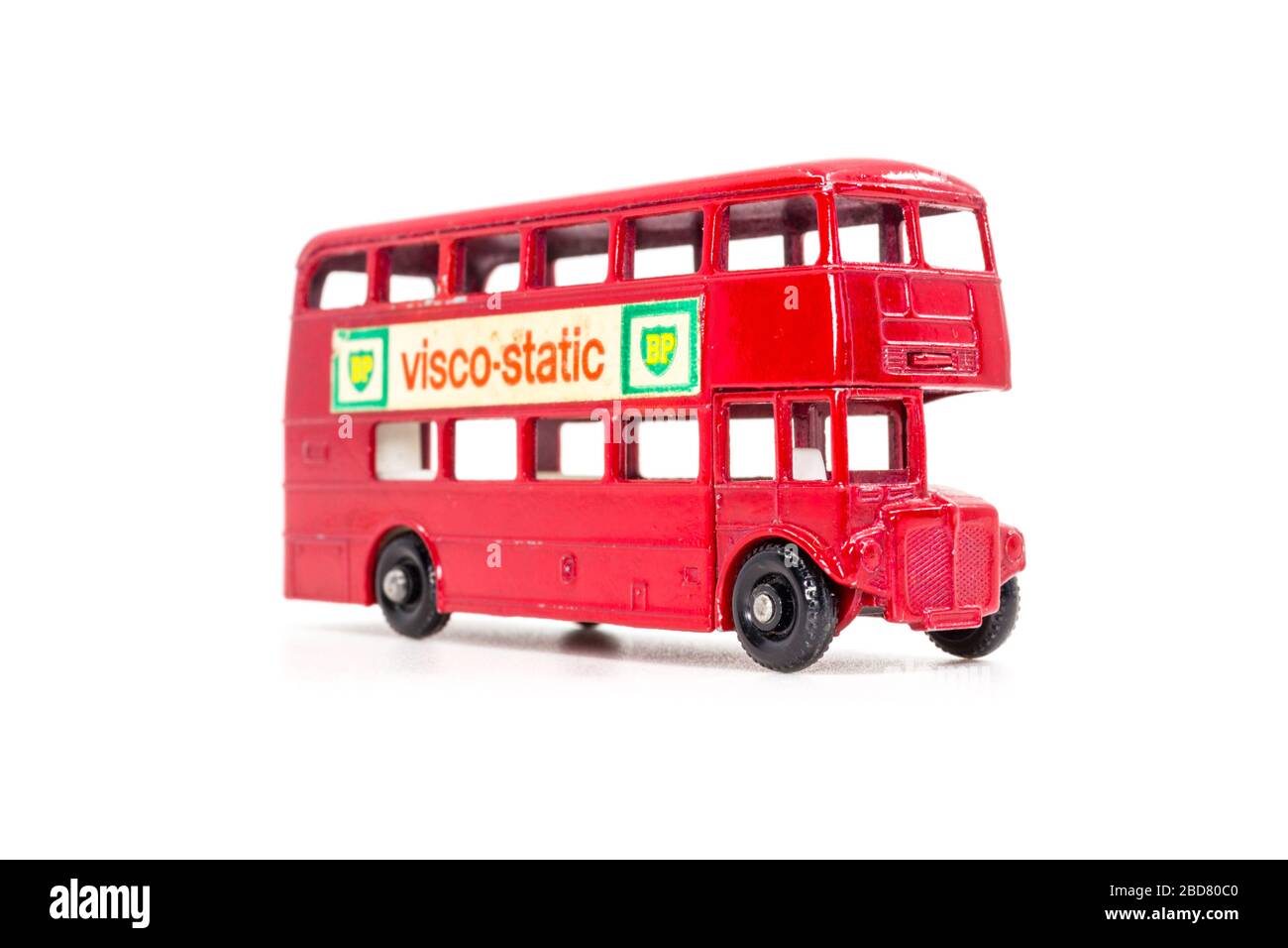 Lesney prodotti Matchbox modello giocattolo auto 1-75 serie no.5 AEC London Routemaster Double-Decker Bus Visco-statico Foto Stock