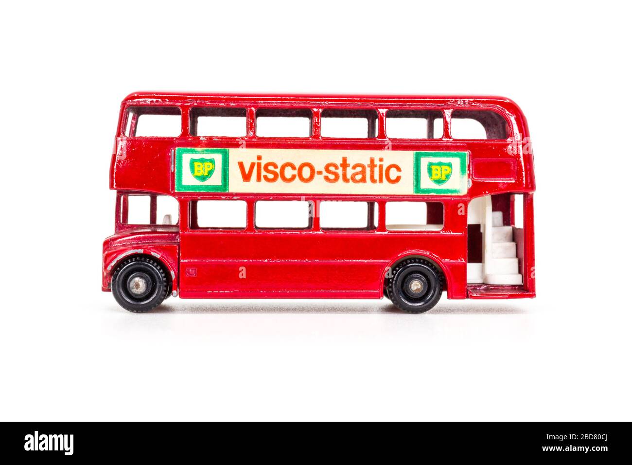 Lesney prodotti Matchbox modello giocattolo auto 1-75 serie no.5 AEC London Routemaster Double-Decker Bus Visco-statico Foto Stock