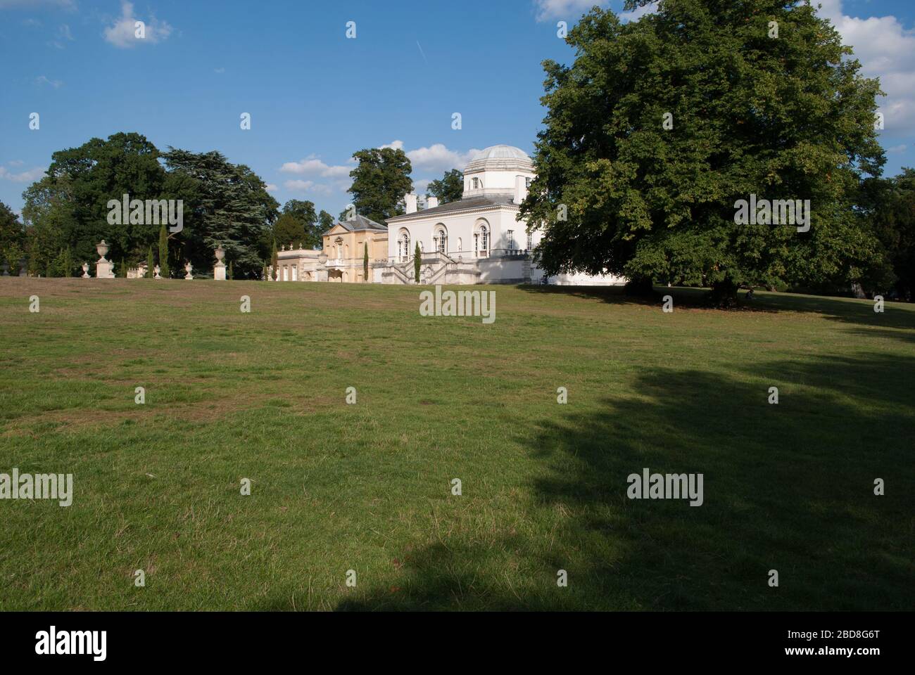 Architettura classica palladiana Chiswick House & Gardens, Burlington Lane, Chiswick, Londra W4 2RP di Richard Boyle Architect Conte di Burlington Foto Stock