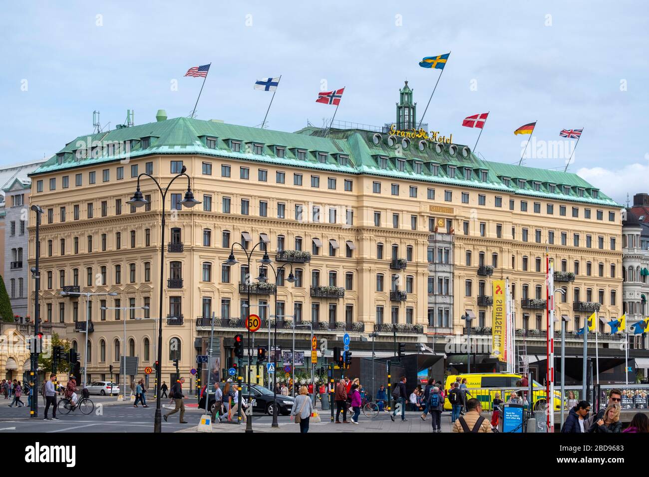 Grand Hotel a Stoccolma, Svezia, Europa Foto Stock