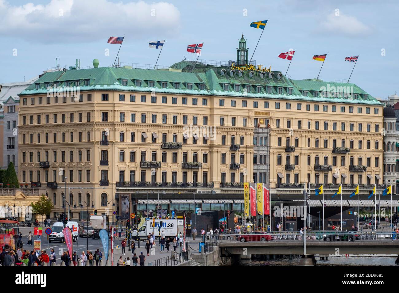 Grand Hotel a Stoccolma, Svezia, Europa Foto Stock
