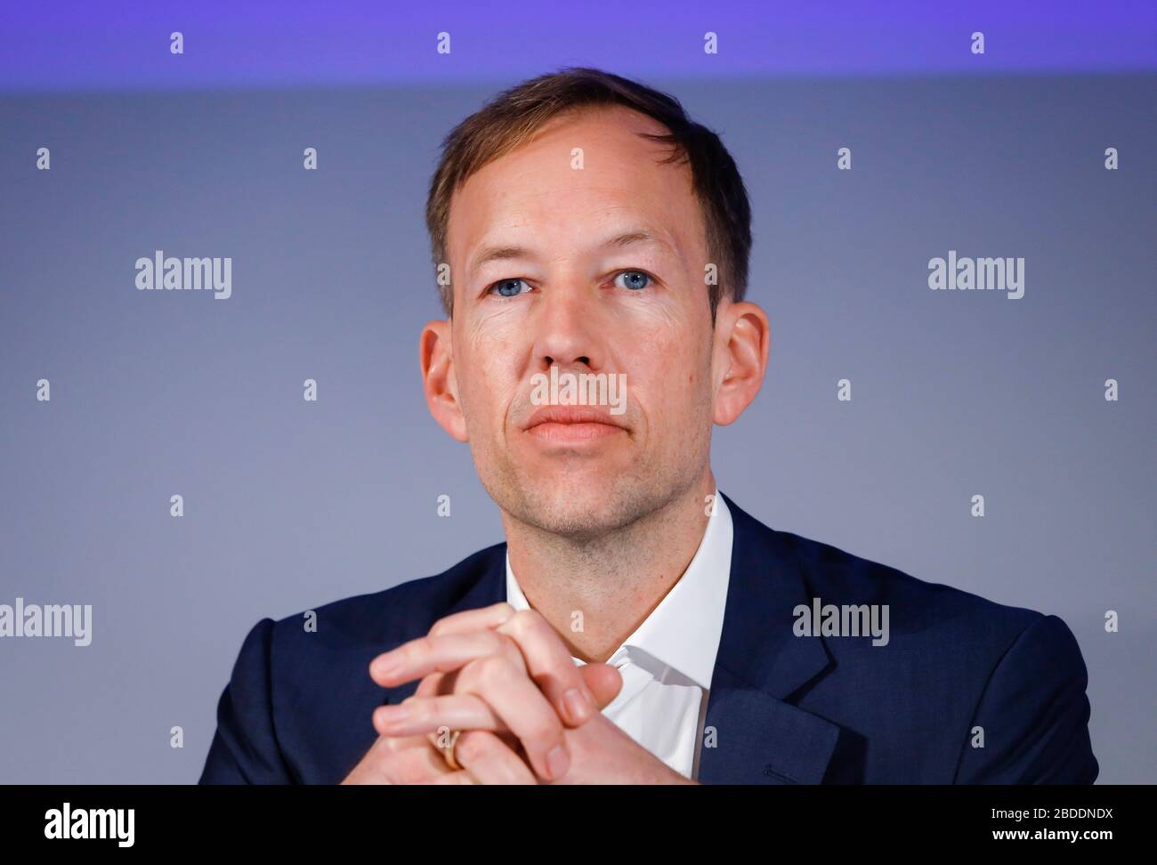 10.03.2020, Duesseldorf, Renania settentrionale-Vestfalia, Germania - Uniper se Chief Financial Officer Sascha Bibert in occasione della relazione annuale 00X200 Foto Stock
