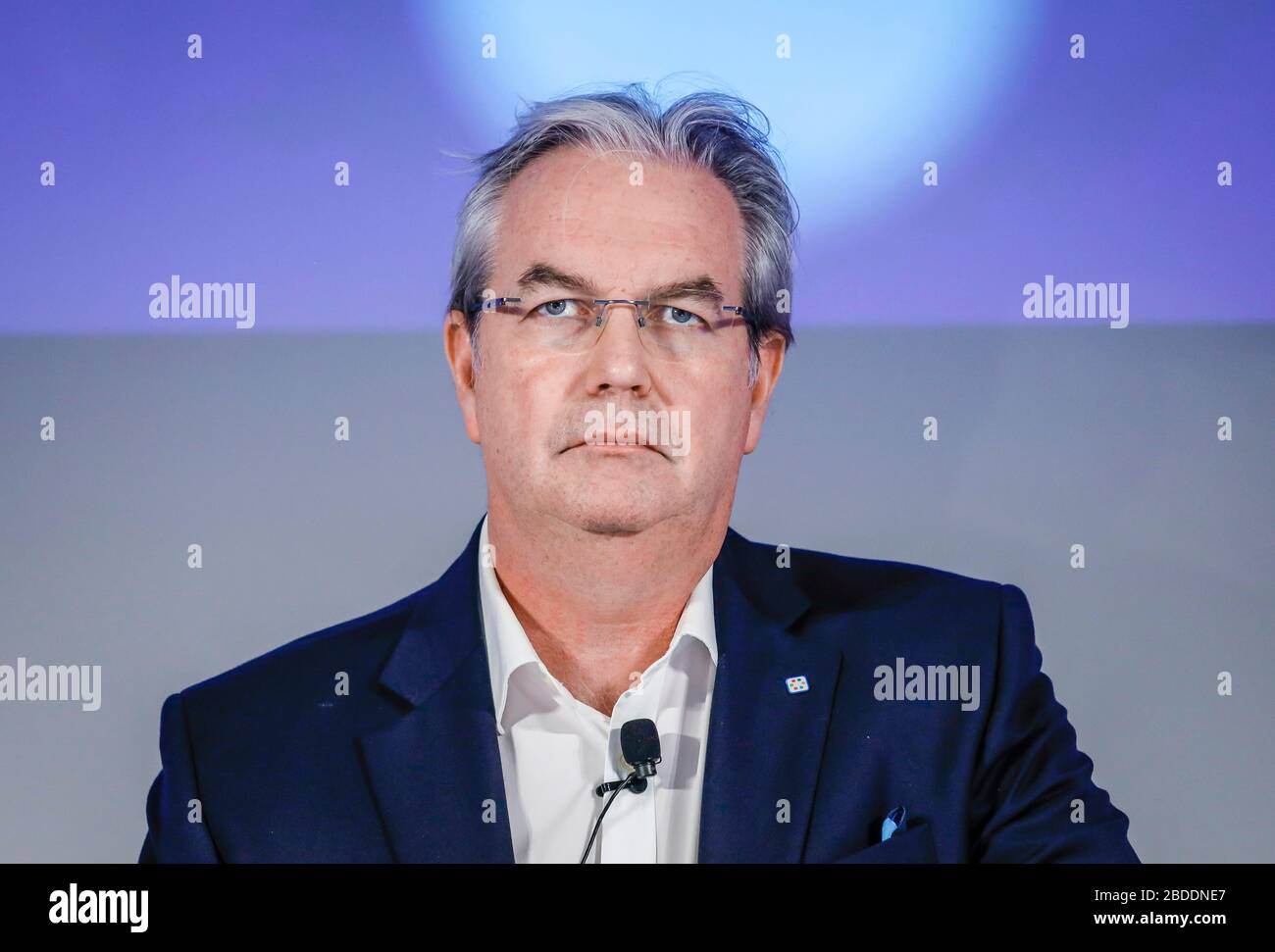 10.03.2020, Duesseldorf, Renania settentrionale-Vestfalia, Germania - Uniper se membro del Consiglio di Amministrazione David Bryson in occasione del gene annuale Foto Stock