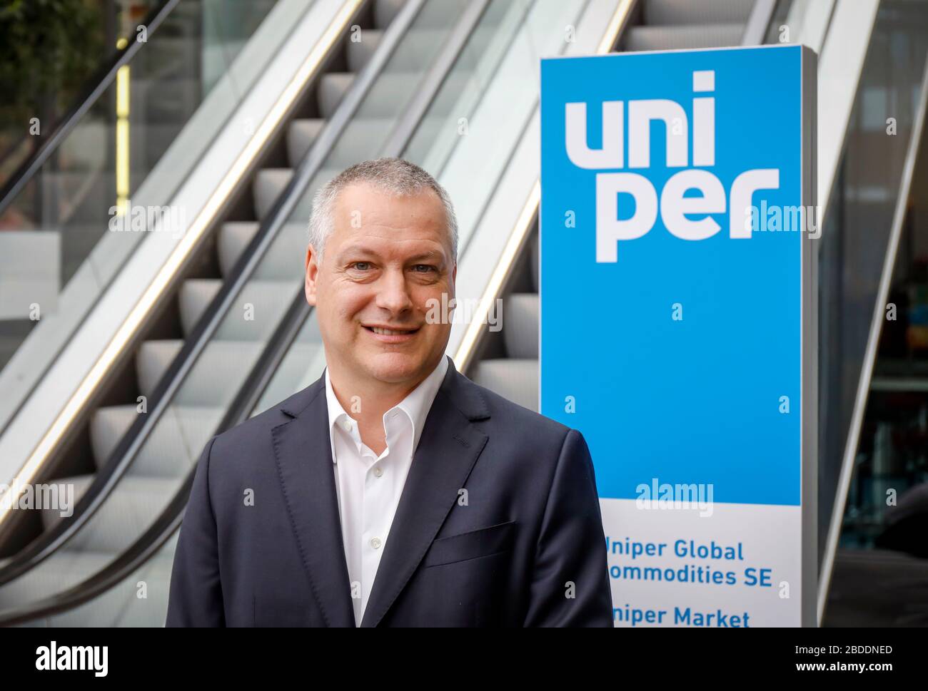 10.03.2020, Duesseldorf, Renania Settentrionale-Vestfalia, Germania - Andreas Schierenbeck, Presidente del Consiglio di Amministrazione di Uniper se in occasione della B. Foto Stock