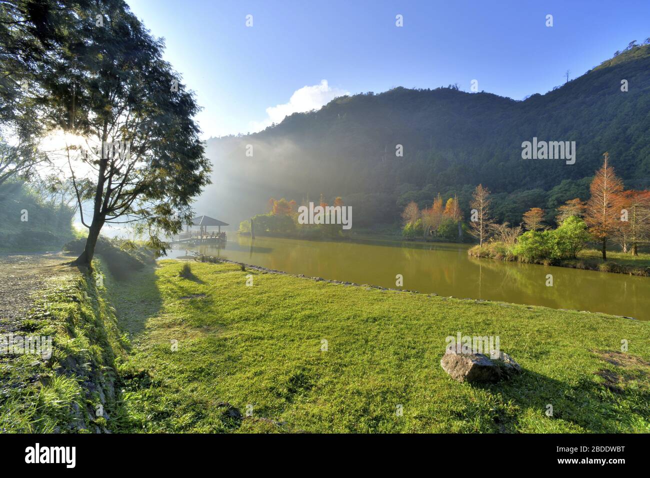 Mingchi National Forest Recreation Area Taiwan Foto Stock