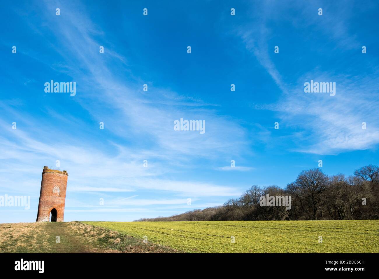 Pigeon Tower Folly, Sulham, Reading, Berkshire, Inghilterra, GB, Regno Unito Foto Stock
