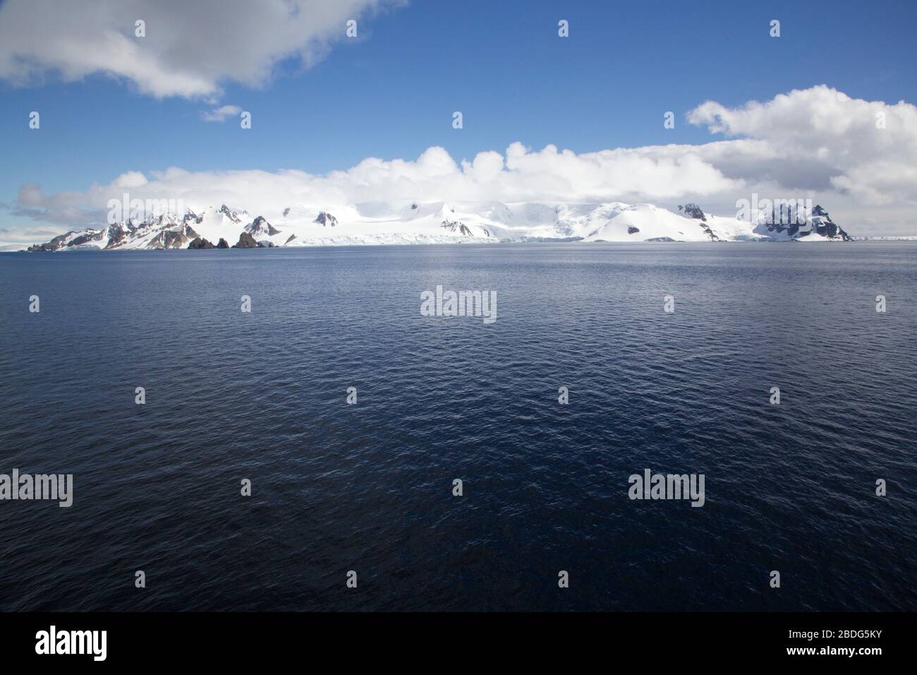 Paesaggio antartico Foto Stock