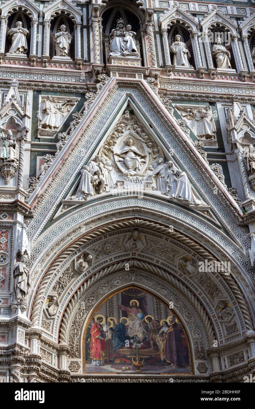 S. Maria del Fiore , Firenze, Toscana, Italia Foto Stock