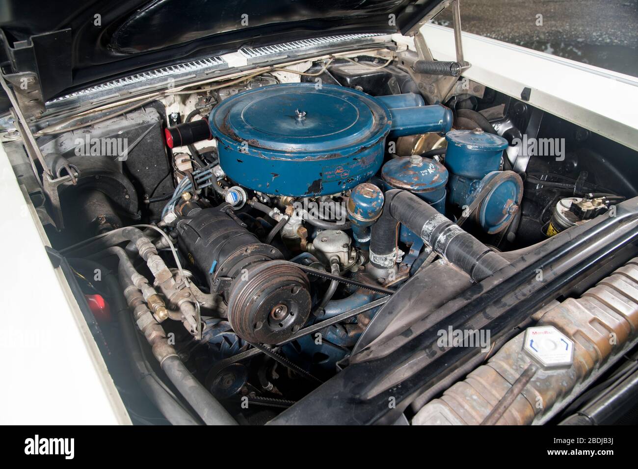 1958 Cadillac Sedan Deville classica auto americana Foto Stock