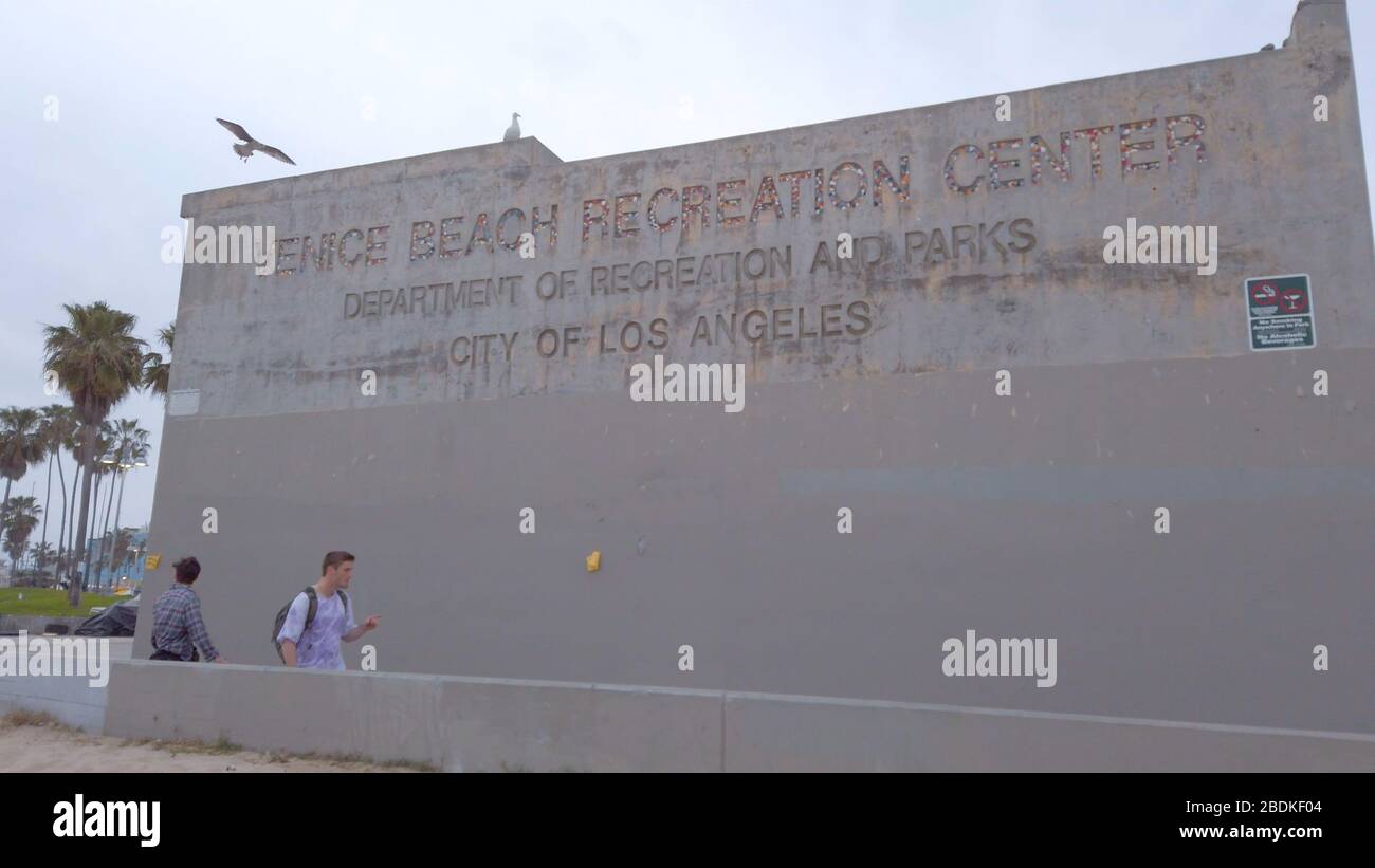 Venice Beach Recreation Center - LOS ANGELES, USA - 1 APRILE 2019 Foto Stock