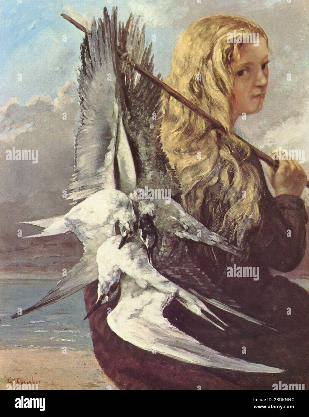 Gustave Courbet 029. Foto Stock Gustave Courbet 029. Foto Stock