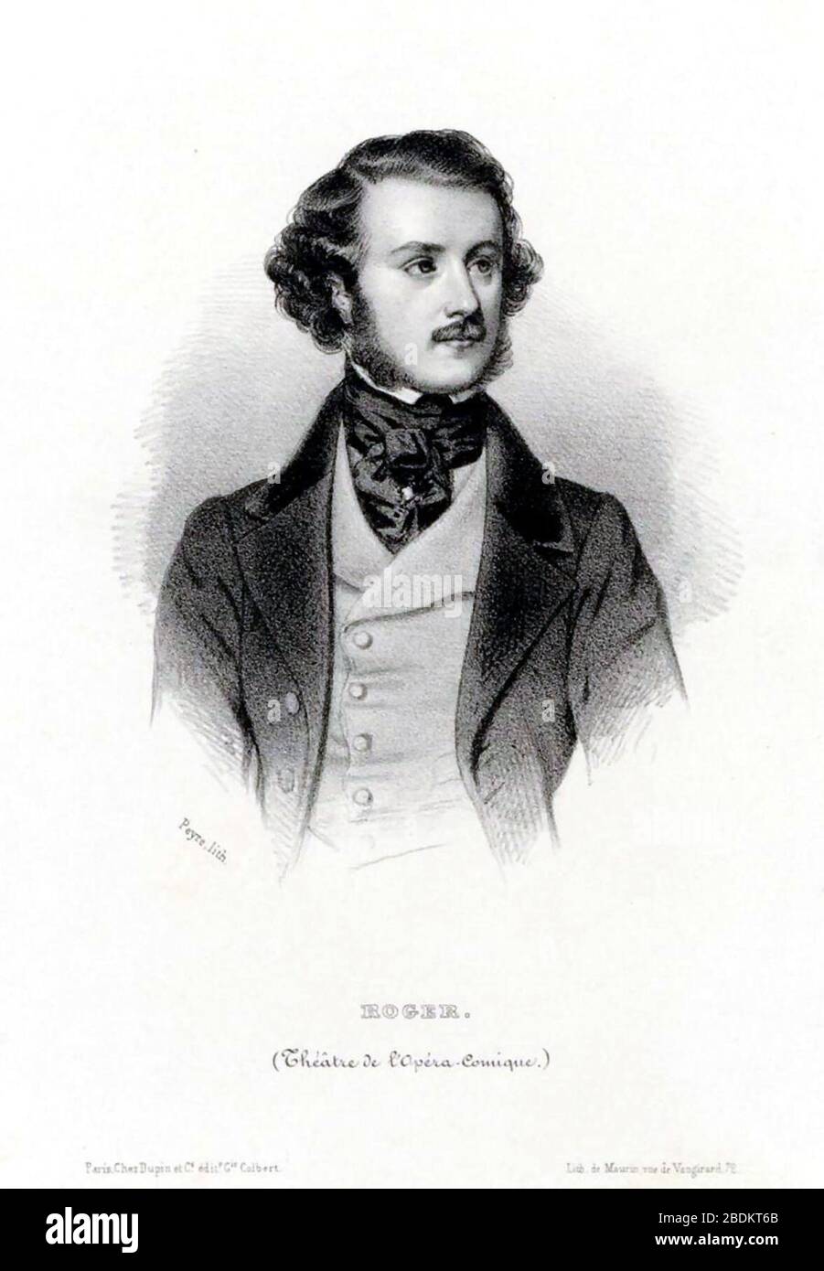 Gustave-Hippolyte Roger. Foto Stock