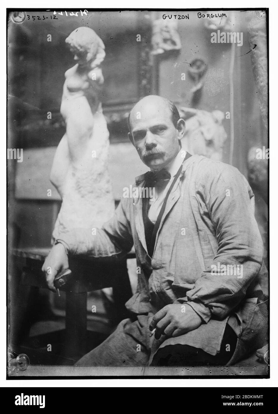 Gutzon Borglum Foto Stock